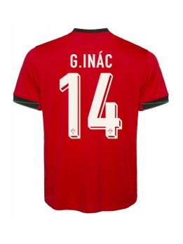 Portugal Goncalo Inacio #14 Heimtrikot EM 2024 Kurzarm